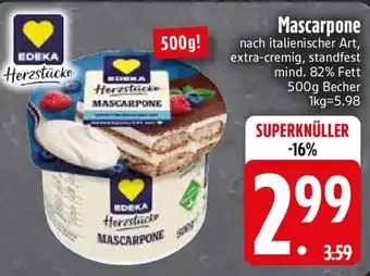 Edeka EDEKA Herzstücke Mascarpone Angebot