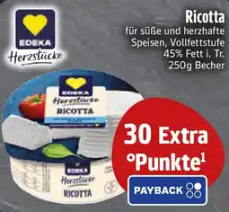 Edeka EDEKA Herzstücke Ricotta Angebot