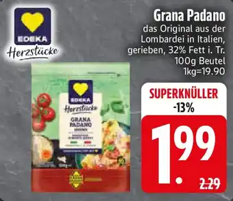 Edeka EDEKA Herzstücke Grana Padano Angebot