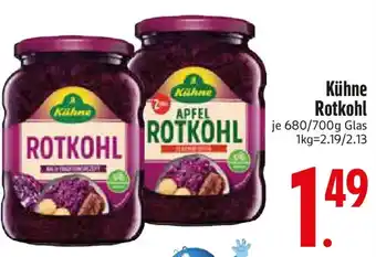 Edeka Kühne Rotkohl Angebot