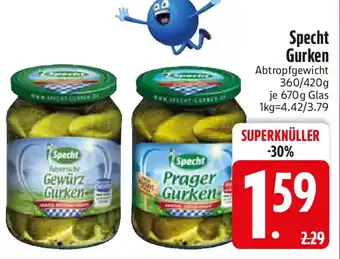 Edeka Specht Gurken Angebot