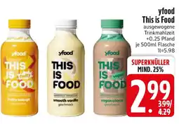 Edeka yfood This is Food Angebot