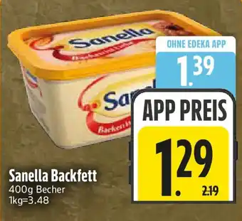 Edeka Sanella Backfett Angebot