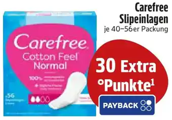 Edeka Carefree Slipeinlagen Angebot