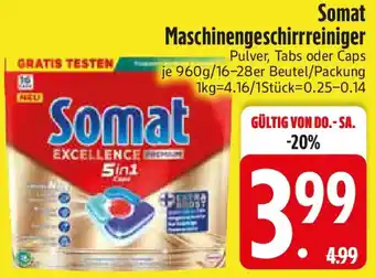 Edeka Somat Maschinengeschirrreiniger Angebot