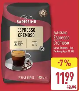 Aldi Nord BARISSIMO Espresso Cremoso Angebot