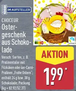 Aldi Nord CHOCEUR Ostergeschenk aus Schokolade Angebot