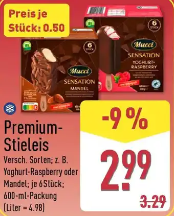 Aldi Nord Mucci Premium Stieleis Angebot