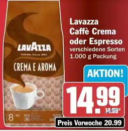 HIT Lavazza Caffè Crema oder Espresso Angebot