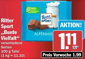 HIT Ritter Sport Bunte Vielfalt Angebot
