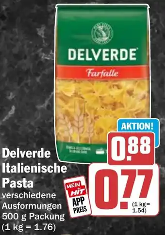 HIT Delverde Italienische Pasta Angebot