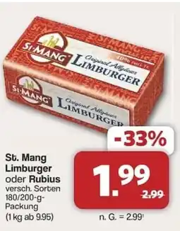 Famila Nord Ost St. Mang Limburger oder Rubius Angebot