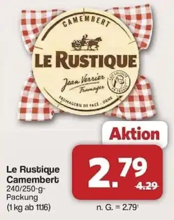 Famila Nord Ost LE RUSTIQUE CAMEMBERT Angebot