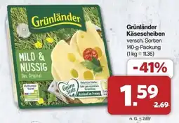 Famila Nord Ost Grünländer Käsescheiben Angebot