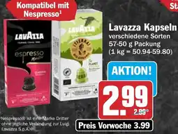 HIT Lavazza Kapseln Angebot