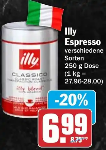 HIT Illy Espresso Angebot