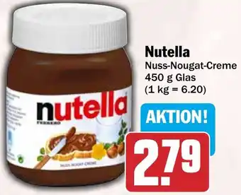 HIT Nutella Nuss-Nougat-Creme Angebot