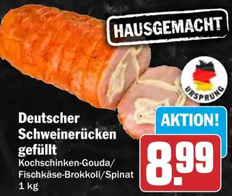 HIT Deutscher Schweinerücken gefüllt Angebot
