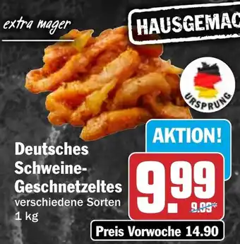 HIT Deutsches Schweine Geschnetzeltes Angebot
