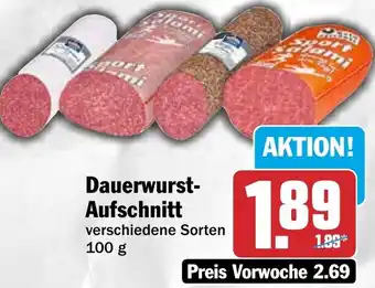 HIT Dauerwurst Aufschnitt Angebot