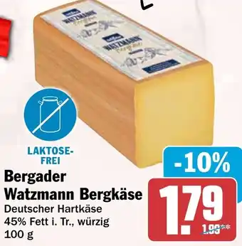 HIT Bergader Watzmann Bergkäse Angebot