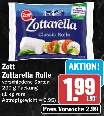 HIT Zott Zottarella Rolle Angebot