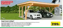 Hagebau Mr. GARDENER Doppel-Carport ,,Stuttgart" Angebot