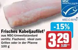 HIT Frisches Kabeljaufilet Angebot