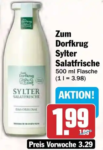 HIT Zum Dorfkrug Sylter Salatfrische Angebot