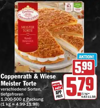 HIT Coppenrath & Wiese Meister Torte Angebot