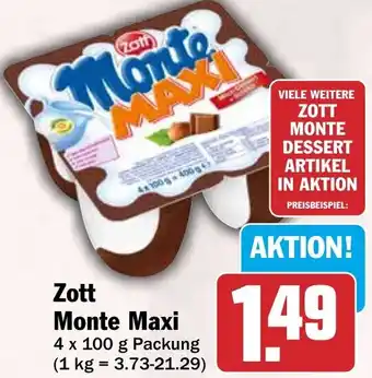 HIT Zott Monte Maxi Angebot