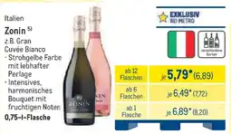 METRO Zonin z.B. Gran Cuvée Bianco Angebot