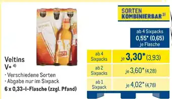 METRO Veltins V+ Angebot