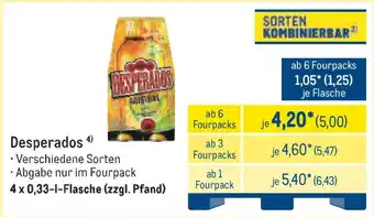 METRO Desperados Angebot