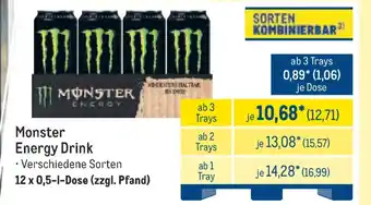 METRO Monster Energy Drink Angebot