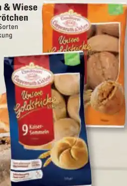 Edeka Frischemarkt Coppenrath & Wiese Aufbackbrötchen Goldstücke Angebot