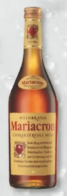 trinkgut Mariacron Weinbrand Angebot