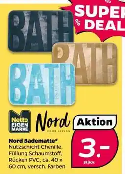 NETTO Nord Badematte Angebot