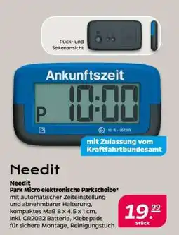 NETTO Needit Park Micro elektronische Parkscheibe Angebot