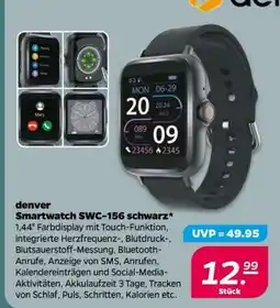 NETTO denver Smartwatch SWC-156 schwarz Angebot