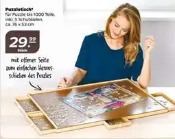 Netto Puzzletisch Angebot