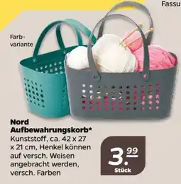 NETTO Nord Aufbewahrungskorb Angebot