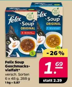 NETTO Felix Soup Geschmacksvielfalt Angebot