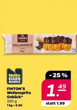NETTO FINTON’S Wellenspritz Gebäck Angebot