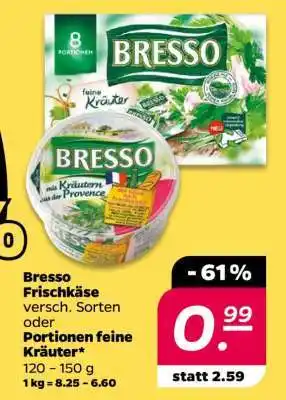Netto Bresso Frischkäse Angebot
