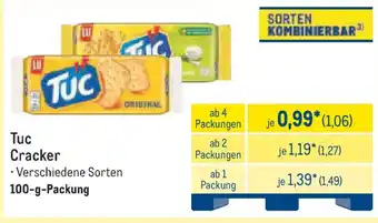 METRO LU Tuc Cracker Angebot