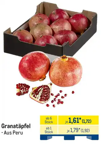 METRO Granatäpfel Angebot