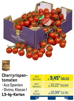 METRO METRO Premium Cherryrispentomaten Angebot