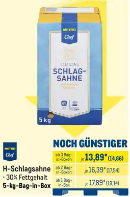 METRO METRO Chef H-Schlagsahne Angebot