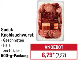 METRO Sucuk Knoblauchwurst Angebot